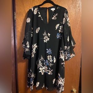 Floral Bell Sleeve Dress